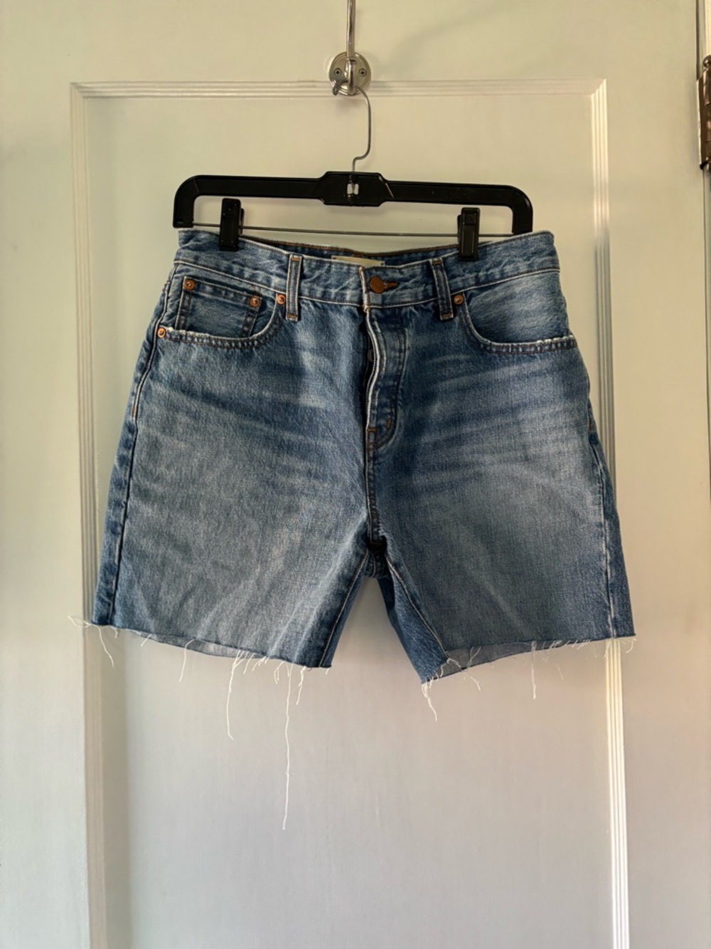 Madewell Long Denim Shorts